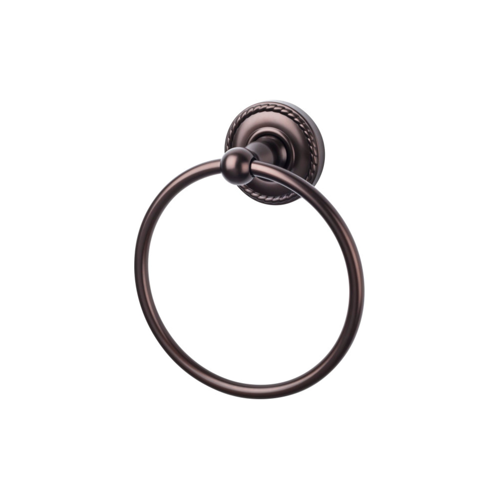 Top Knobs TOP BATH (R) Edwardian Bath  Towel Ring - Oil Rubbed Bronze