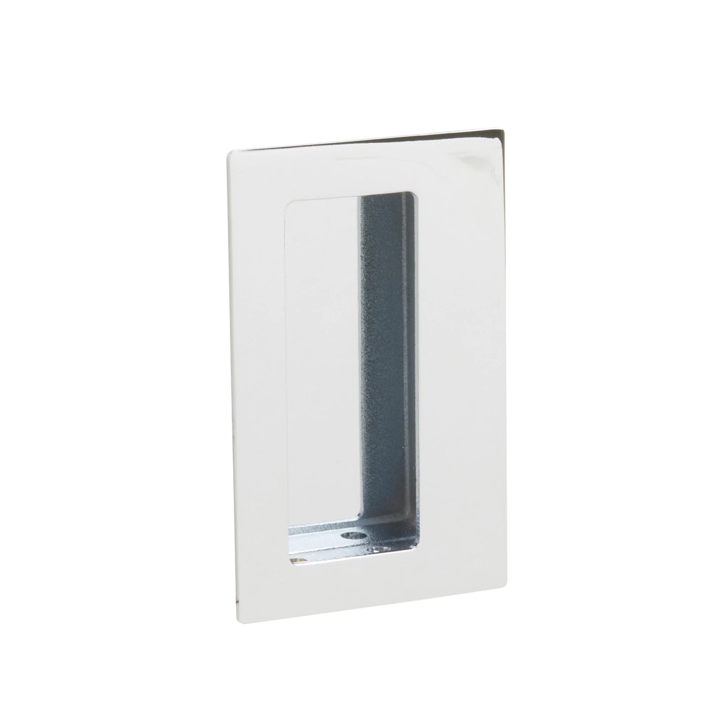 Rectangular Flush Pull with Offset Pocket