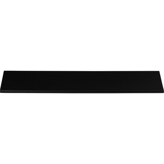 Atlas Edge Pulls 8 13/16" Center to Center Finger Pull (A863) - Matte Black