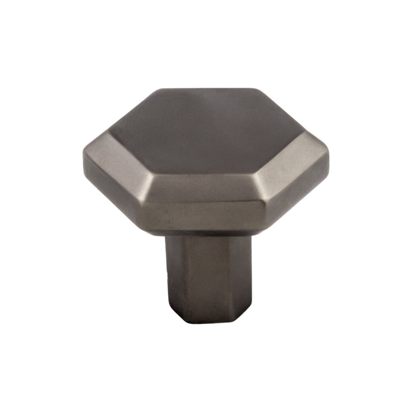 Top Knobs Lydia 1 1/4" Length Square Knob - Ash Gray