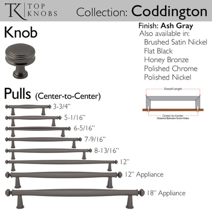 Top Knobs Coddington Bar Pull