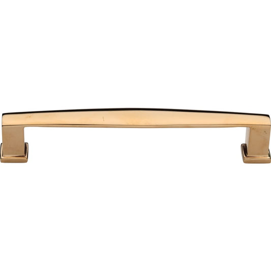 Ashley Norton Hudson Cabinet Pull - 6" CTC - Unlacquered Brass