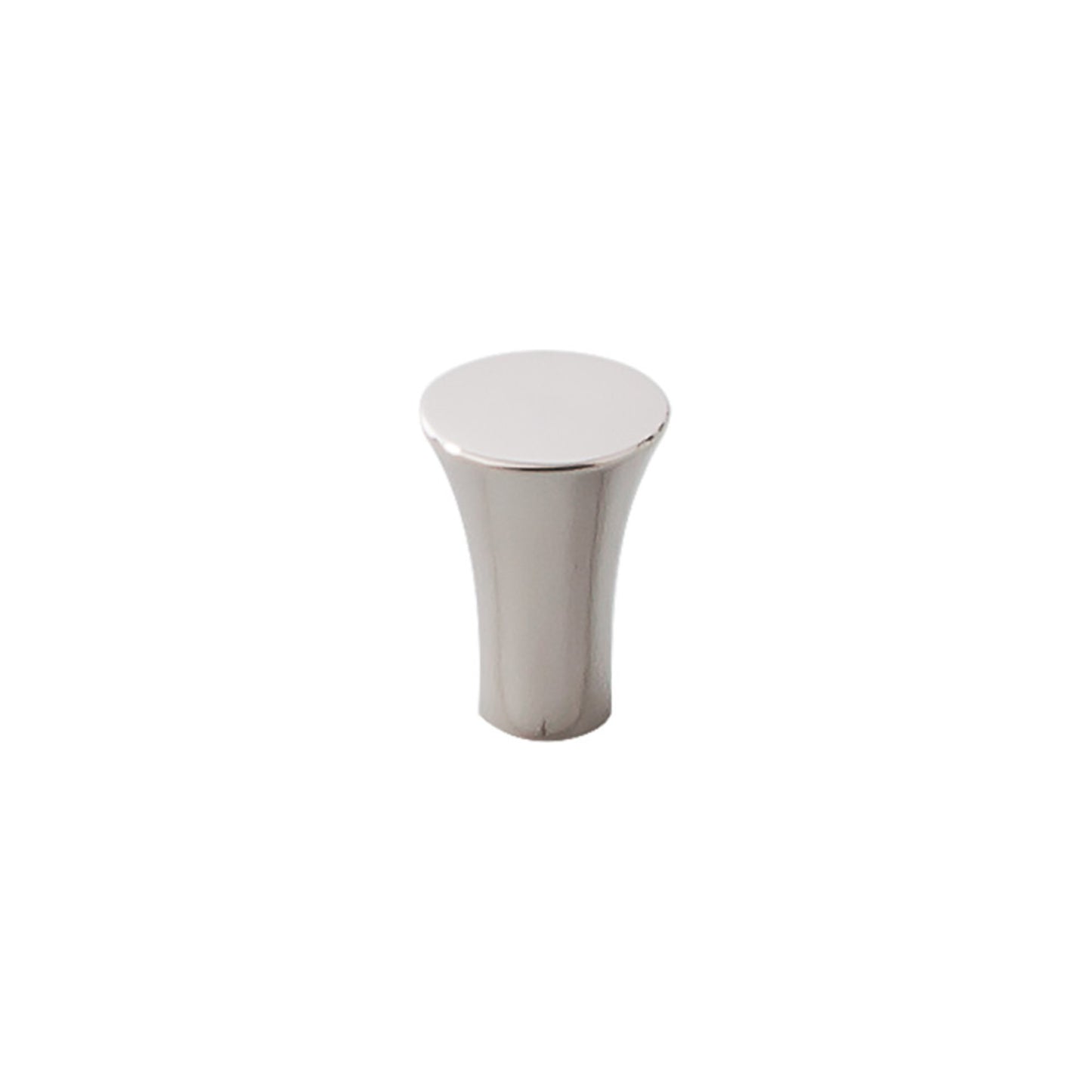 Top Knobs Tapered Round Knob - Polished Stainless Steel