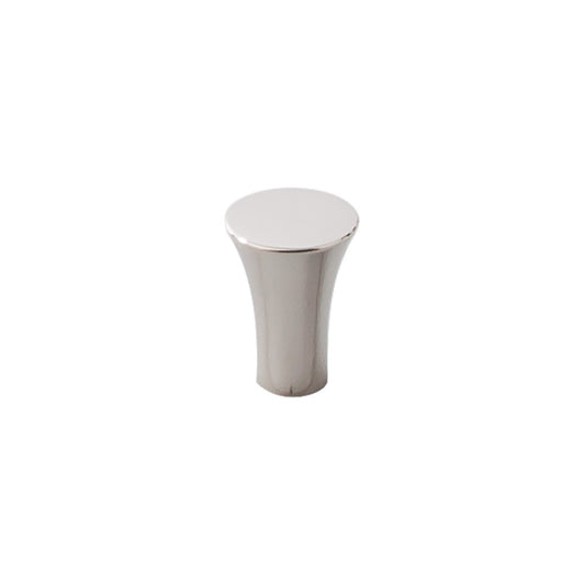 Top Knobs Tapered Round Knob - Polished Stainless Steel