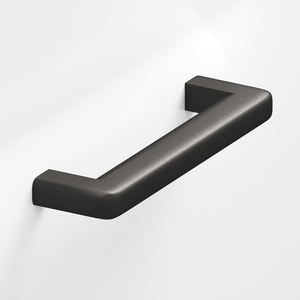 Colonial Bronze 780 Square Pull with Rounded Back and Radiused Edges - Frost Black™