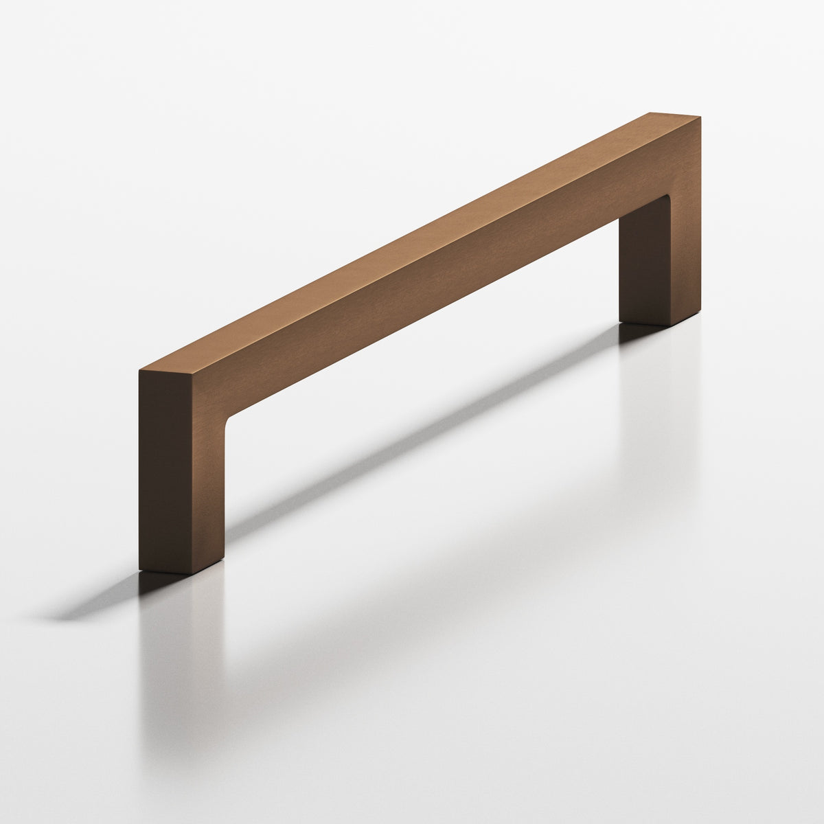 Colonial Bronze 667 Rectangular Pull with Rectangular Legs - Matte Oil Rubbed Bronze