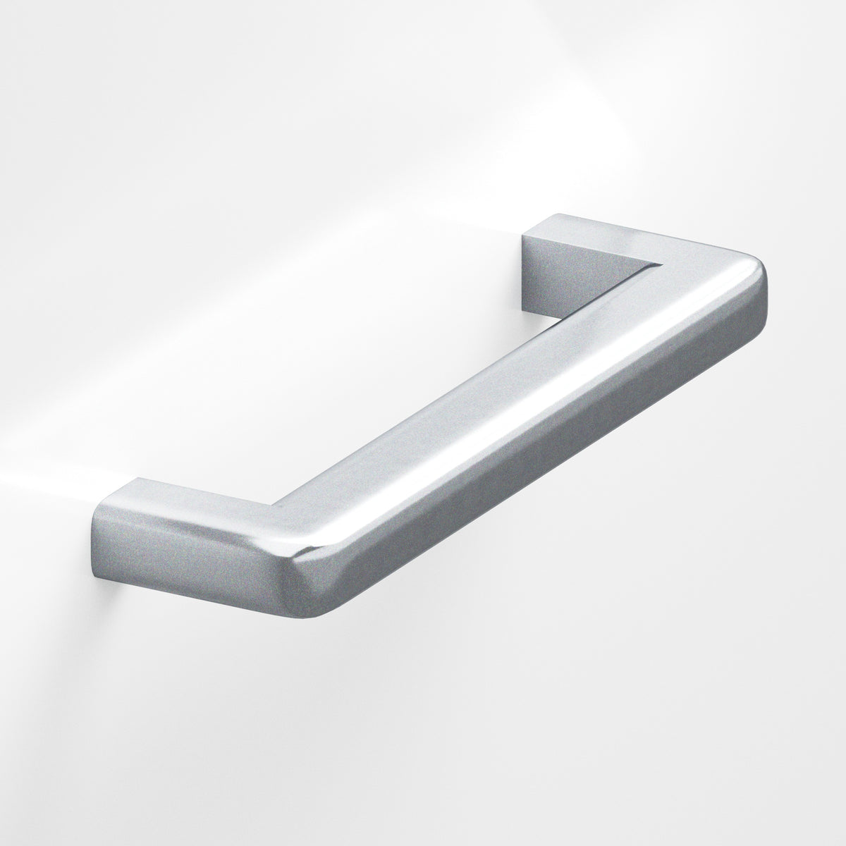 Colonial Bronze 780 Square Pull with Rounded Back and Radiused Edges - Satin Chrome