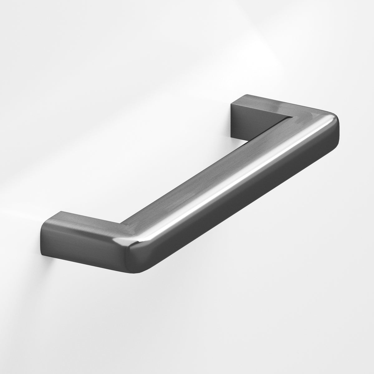 Colonial Bronze 780 Square Pull with Rounded Back and Radiused Edges - Graphite