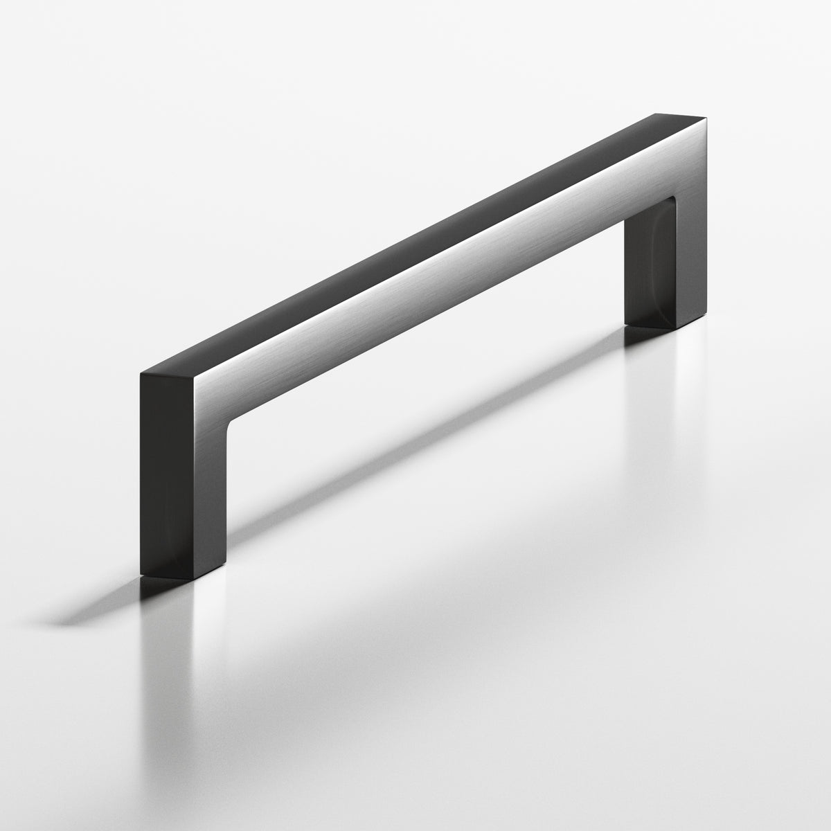 Colonial Bronze 667 Rectangular Pull with Rectangular Legs - Graphite