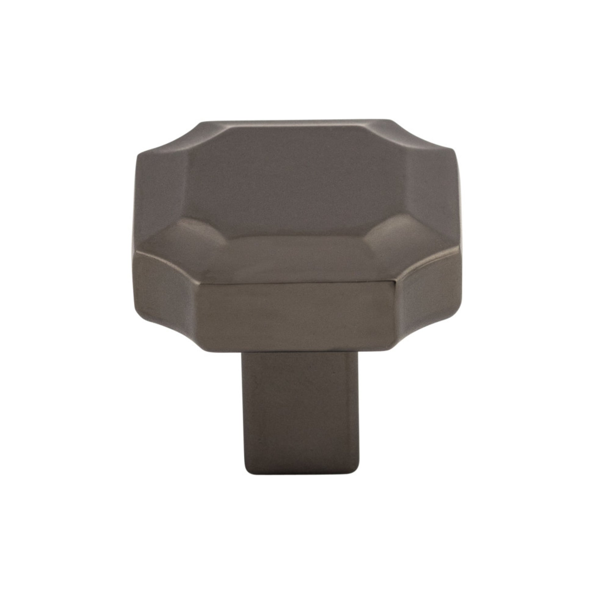 Top Knobs Davenport Geometric Knob - Ash Gray