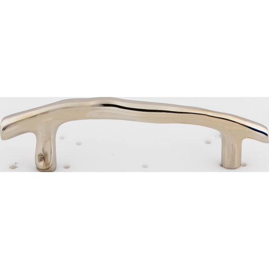 Top Knobs Aspen Ii Twig Bar Pull - 3 1/2" CTC - Brushed Satin Nickel