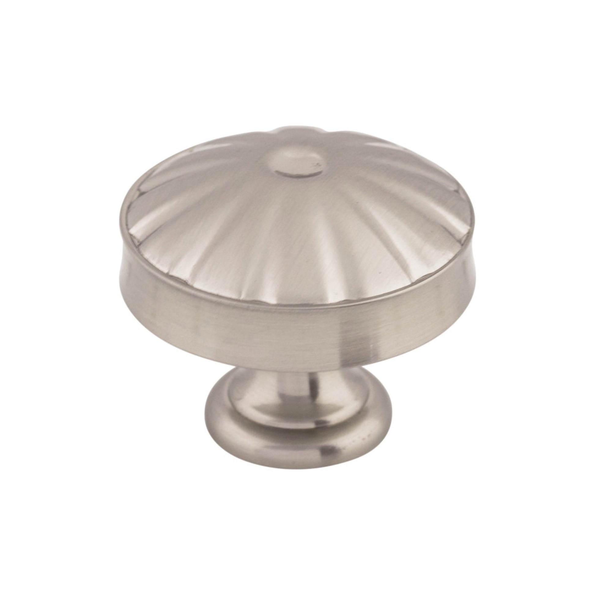 Top Knobs Hudson Round Knob - Brushed Satin Nickel