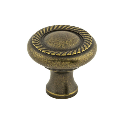 Top Knobs Swirl Cut Diameter Round Knob