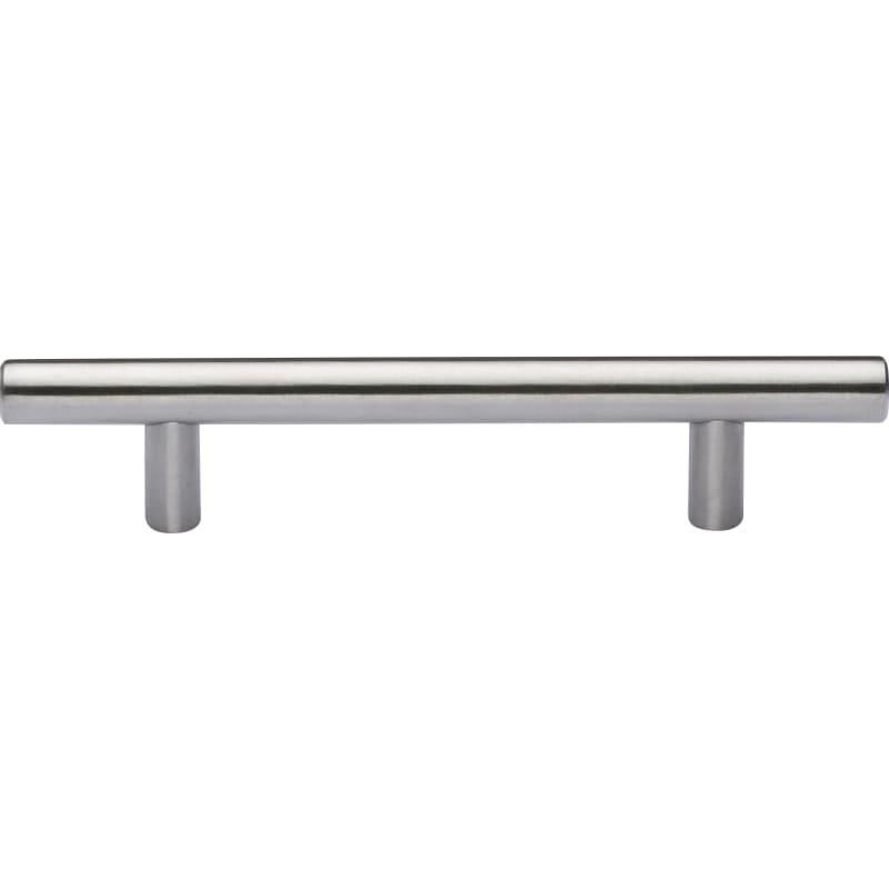 Ashley Norton Modern Round Bar Cabinet Pull - 3 3/4" CTC - Stainless Steel