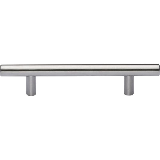 Ashley Norton Modern Round Bar Cabinet Pull - 3 3/4" CTC - Stainless Steel