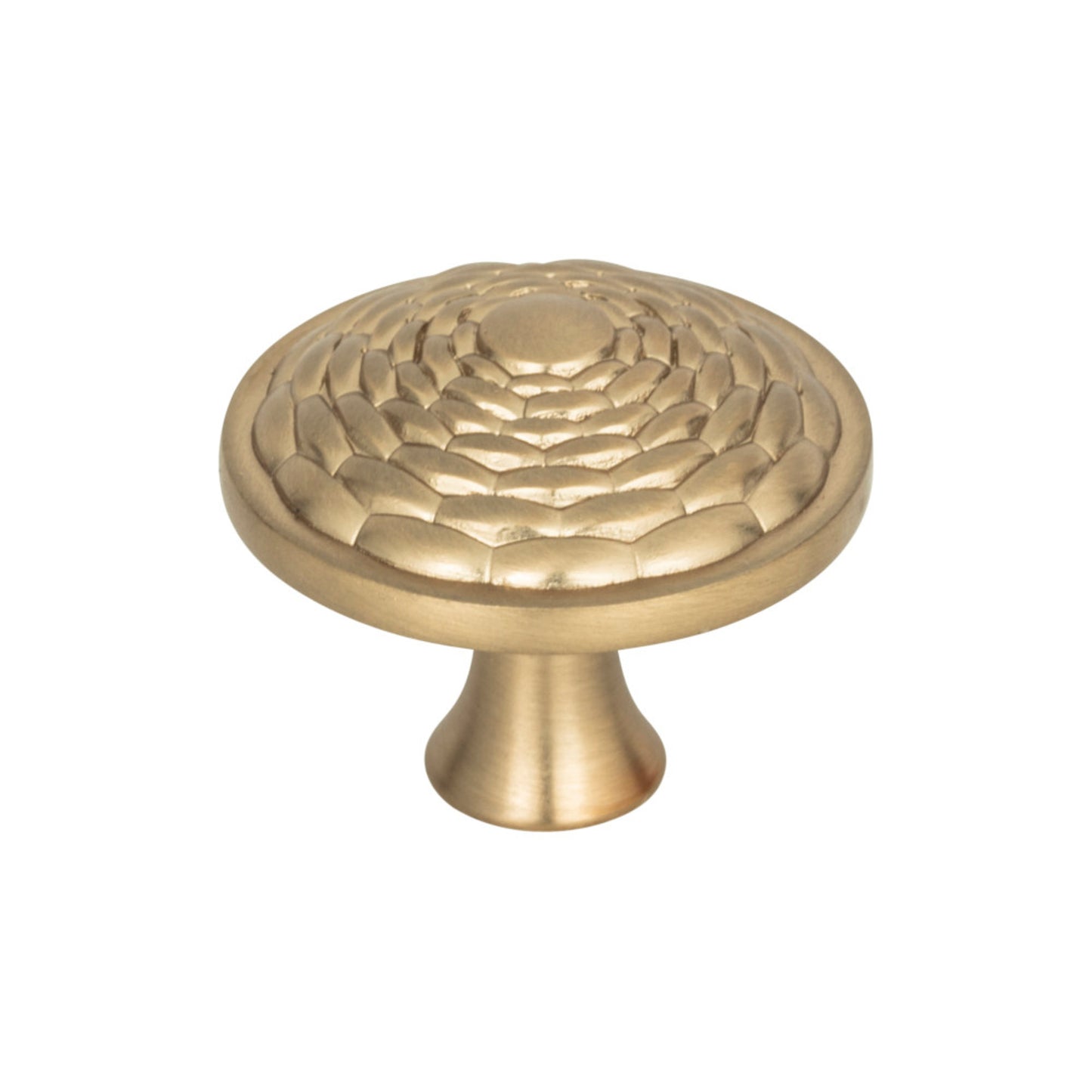 Atlas Mandalay 1-5/16" Diameter Round Knob (236) - Champagne