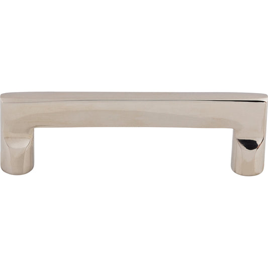 Top Knobs Aspen Ii Flat Sided Bar Pull - 4" CTC - Brushed Satin Nickel
