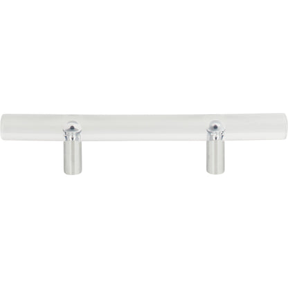 Atlas Optimism Bar Pull - 3" CTC - Brushed Nickel