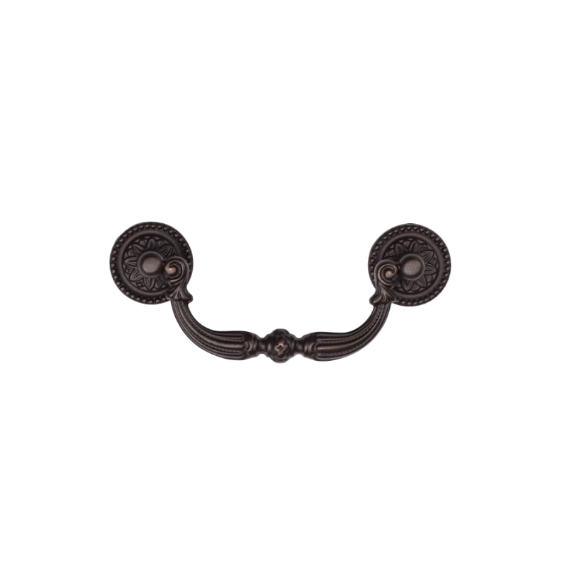 Ashley Norton Ornate European Drop Pull - Lacquered Bronze