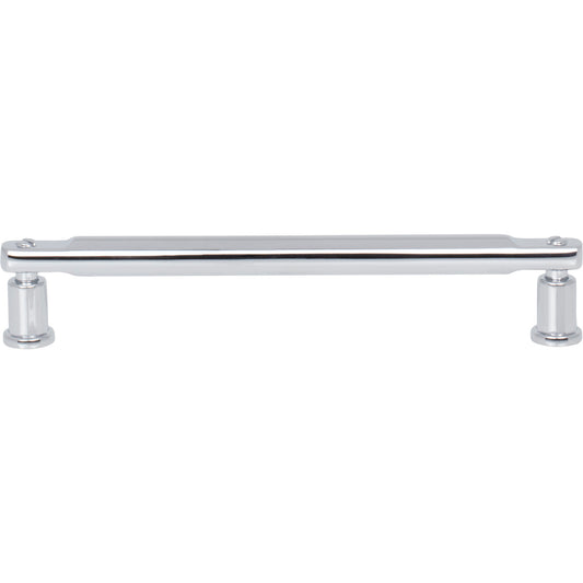 Atlas Everitt 6 5/16" Center to Center Bar Pull (A984) - Polished Chrome
