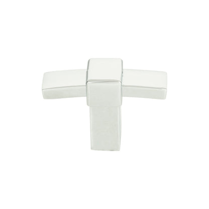 Atlas Buckle Up Bar Knob - Brushed Nickel