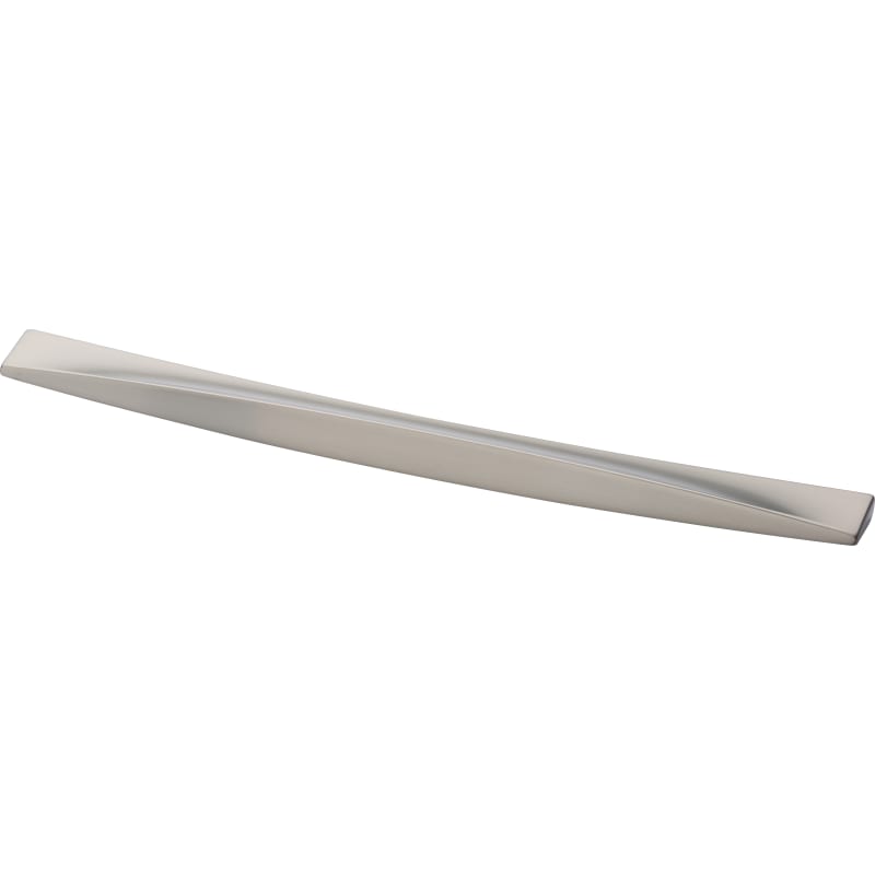 Ashley Norton Leaf Cabinet Pull and Knob - 12 5/8" CTC - Satin Nickel