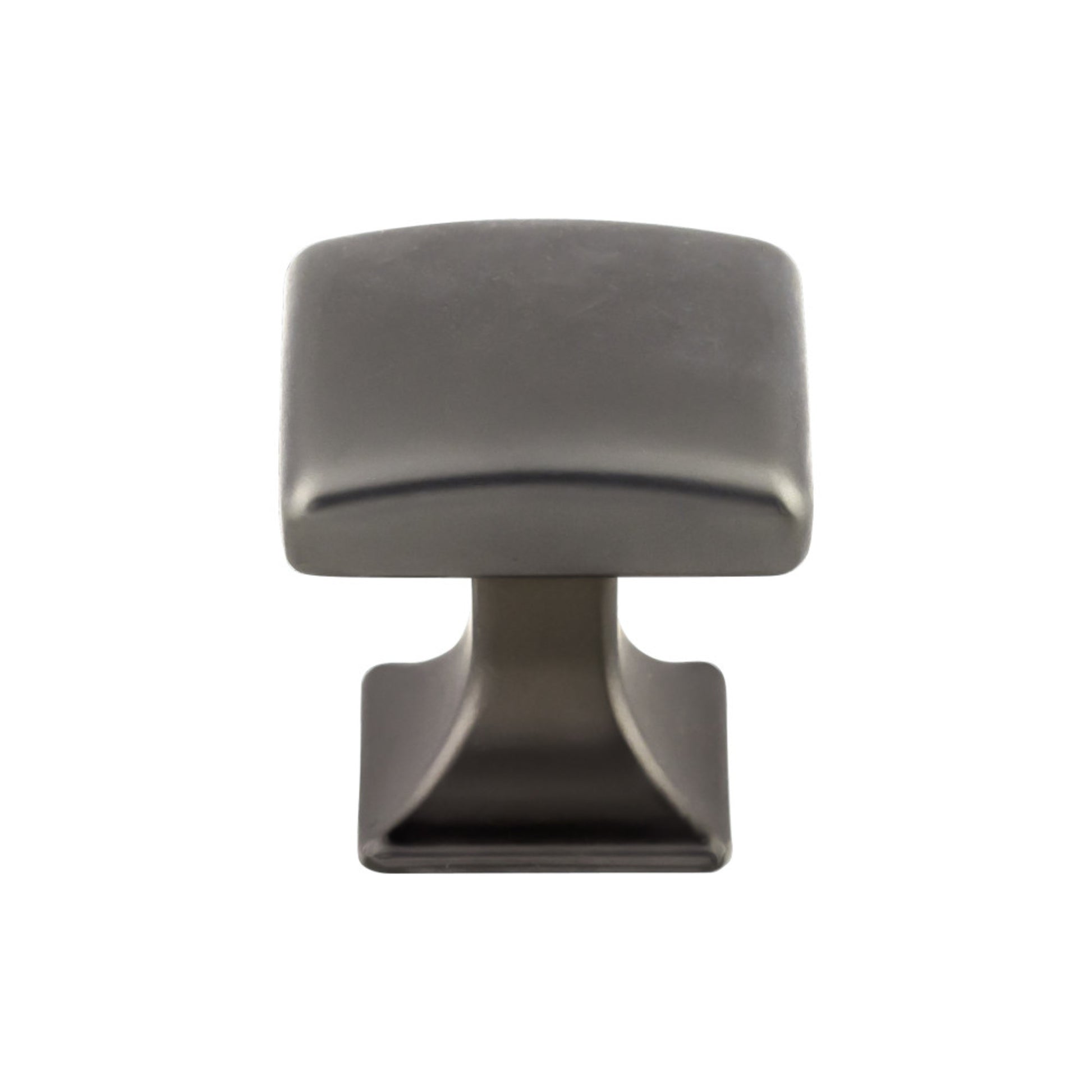 Top Knobs Contour 1 1/8" Length Square Knob - 1 1/8" - Ash Gray