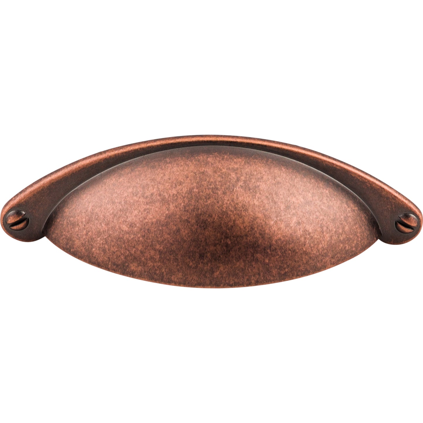 Top Knobs Arendal Cup/Bin Pull - Antique Copper
