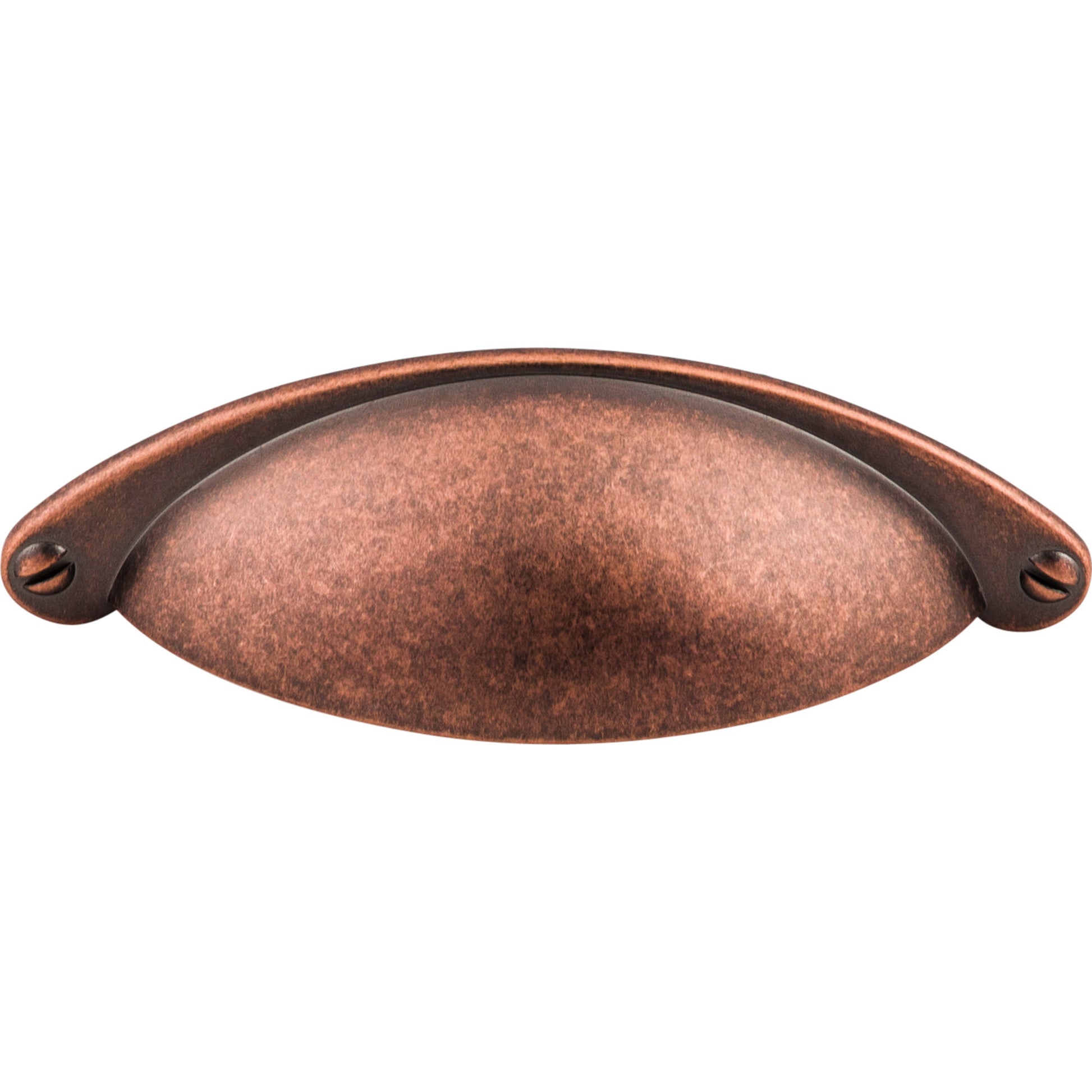 Top Knobs Arendal Cup/Bin Pull - Antique Copper