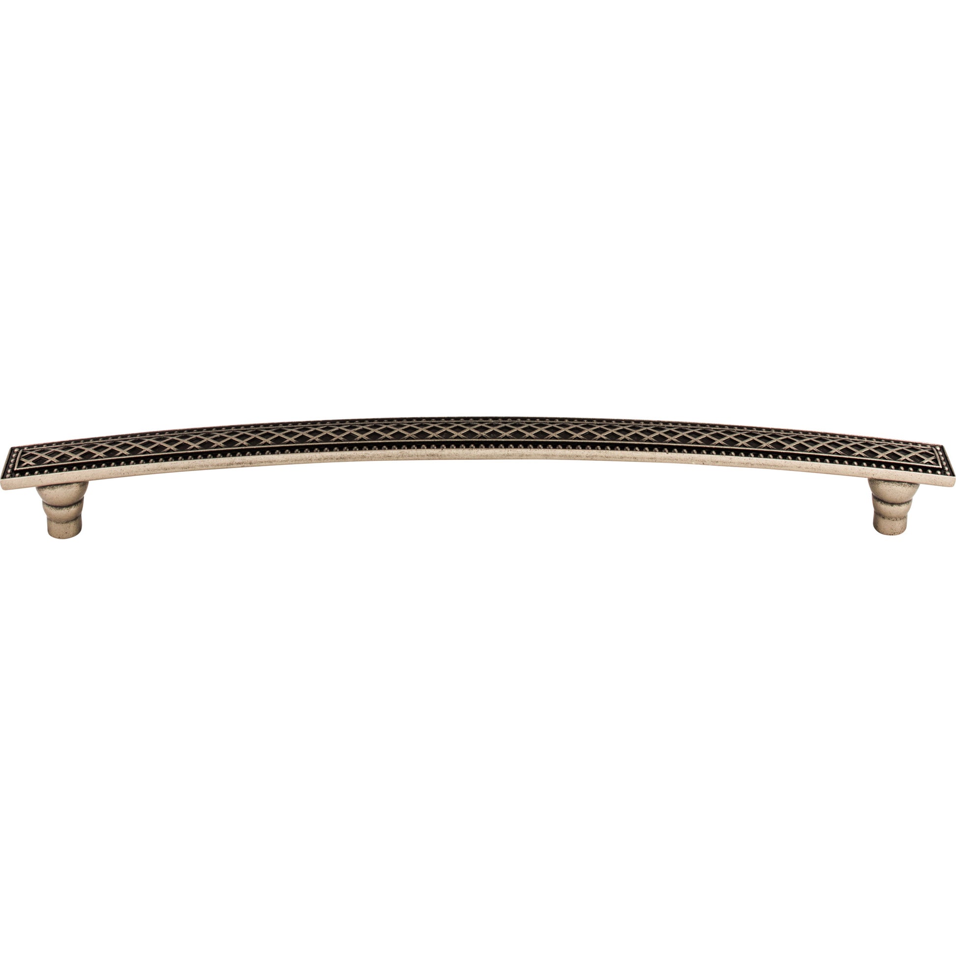 Top Knobs Trevi 12" Center to Center Appliance Pull - Pewter Antique