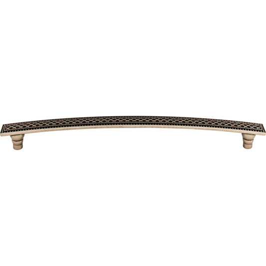Top Knobs Trevi 12" Center to Center Appliance Pull - Pewter Antique