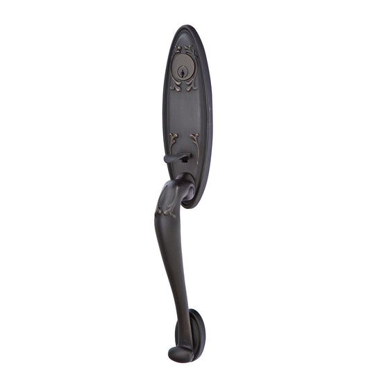 Tuscany Monolithic Tubular Entry Set – Medium Bronze