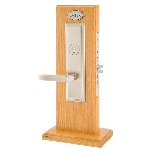 Manhattan Knob-by-Knob / Lever-by-Lever Mortise Entry Set – Satin Nickel