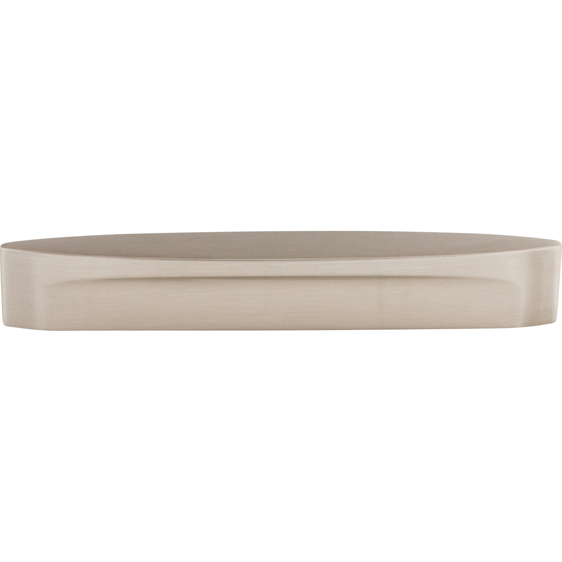 Top Knobs Oval Long Slot Bar Pull - Brushed Satin Nickel