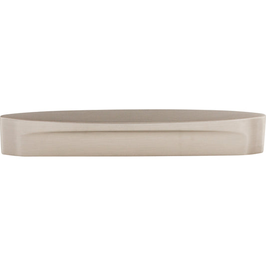 Top Knobs Oval Long Slot Bar Pull - Brushed Satin Nickel