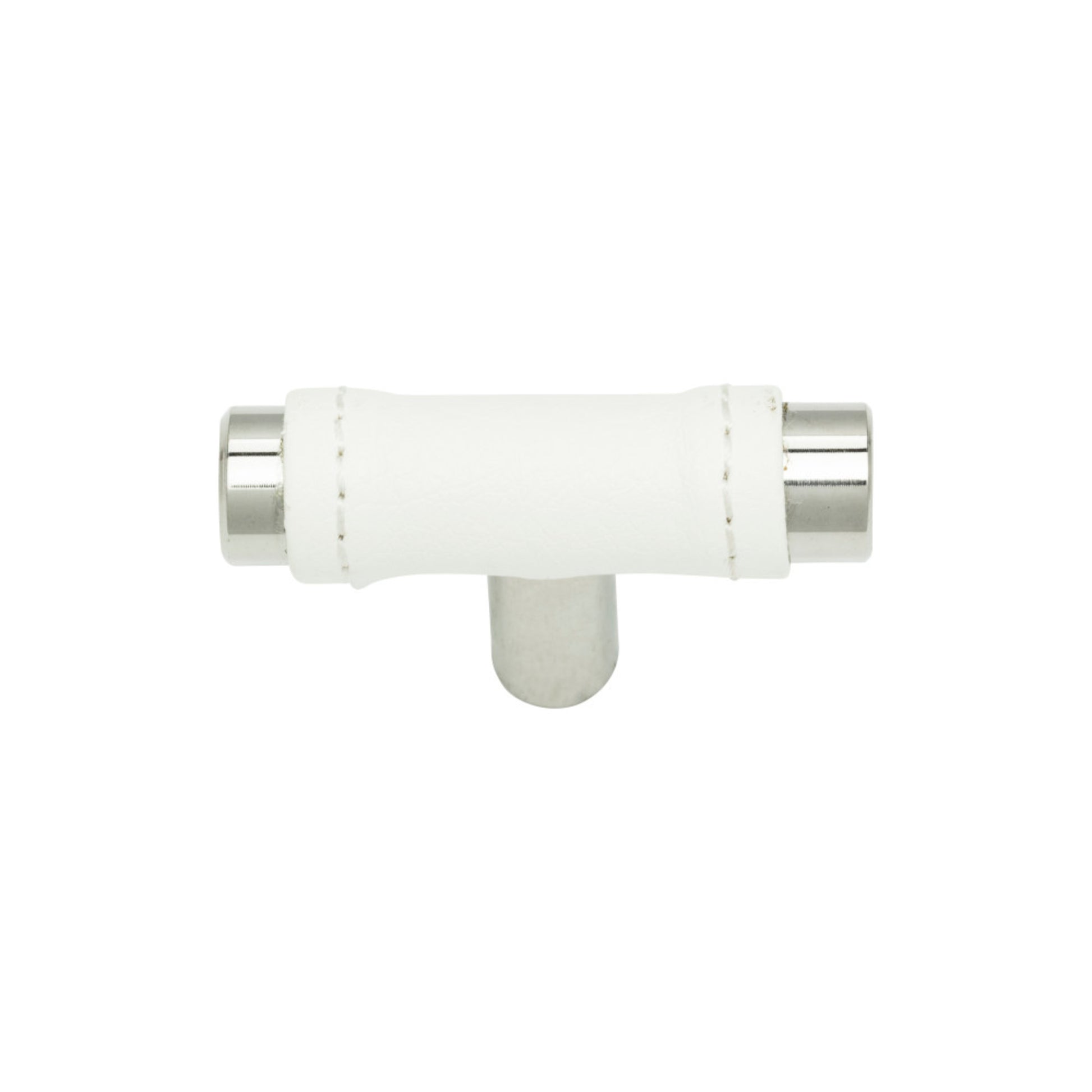 Atlas Zanzibar 1 7/8" Length Geometric Knob (288-WT) - Polished Chrome
