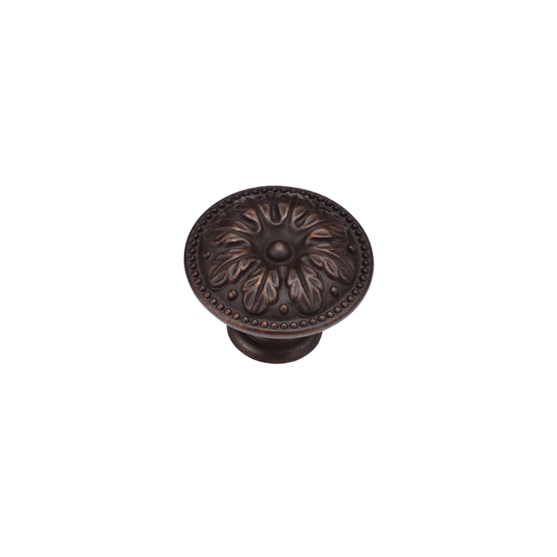 Floral Round Cabinet Knob