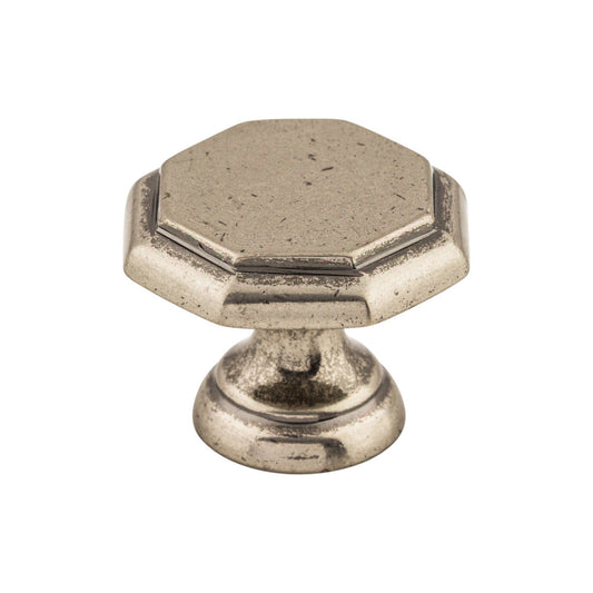 Top Knobs Devon Round Knob - Old English Copper