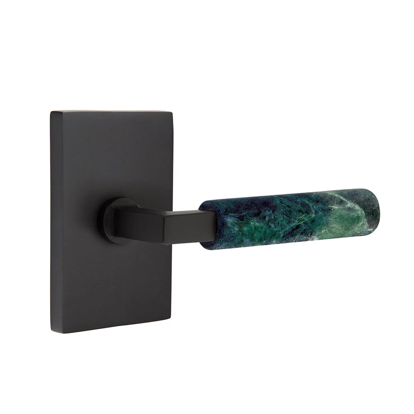 SELECT L-Square Green Marble Lever