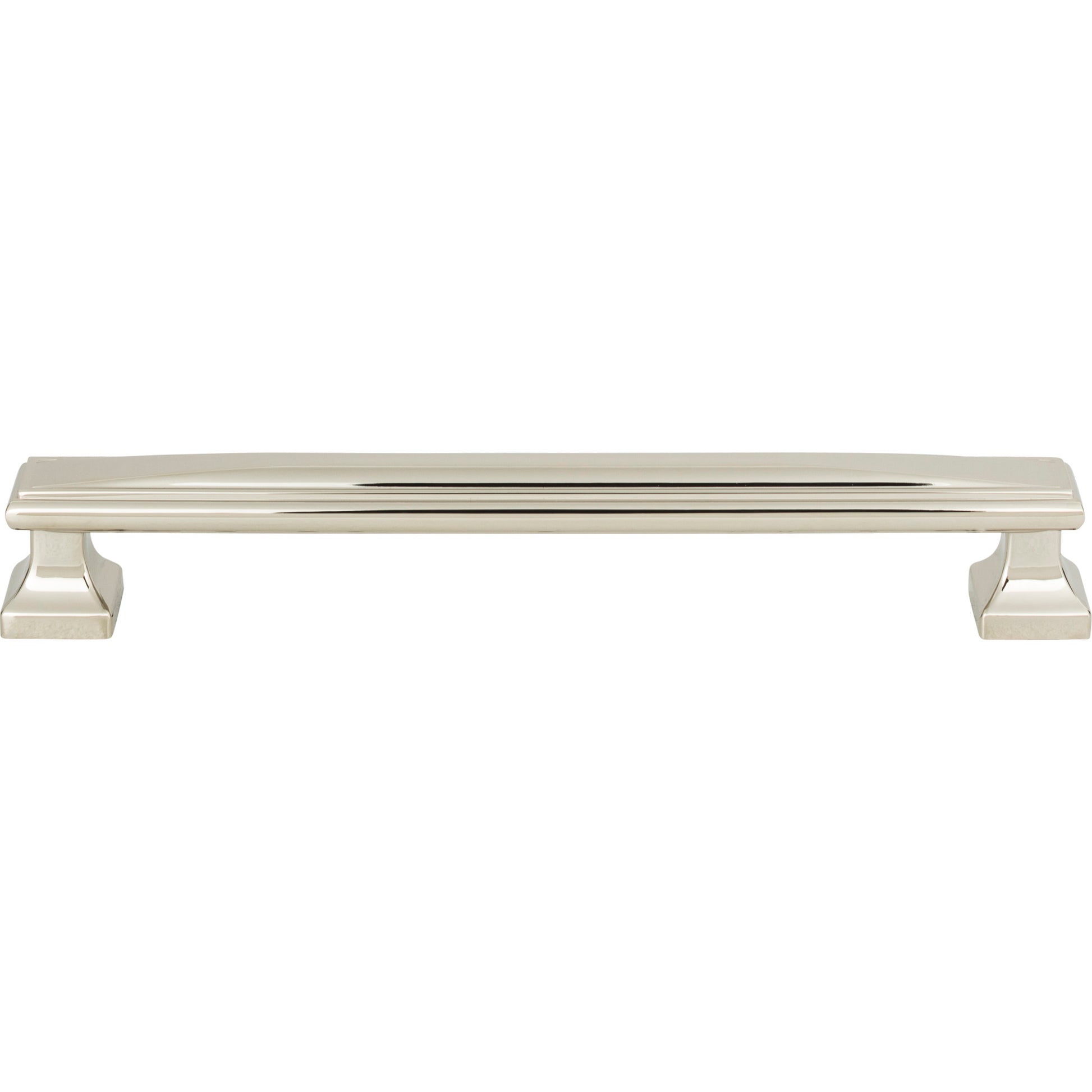 Atlas Wadsworth 7 9/16" Center to Center Bar Pull (375) - Polished Nickel