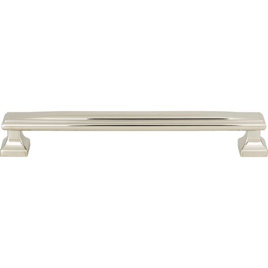 Atlas Wadsworth 7 9/16" Center to Center Bar Pull (375) - Polished Nickel