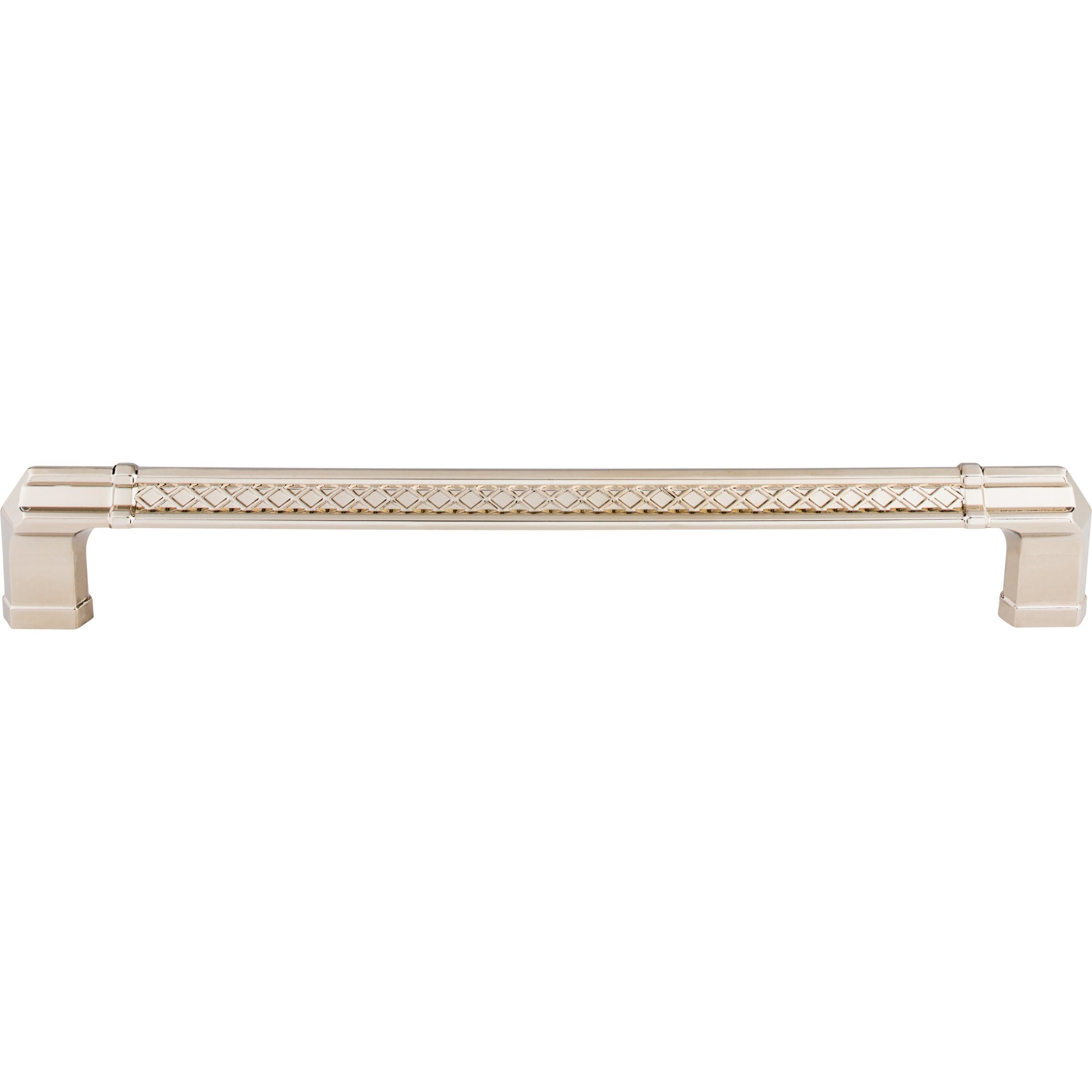 Top Knobs Tower Bridge 12" Center to Center Appliance Pull - Polished Nickel