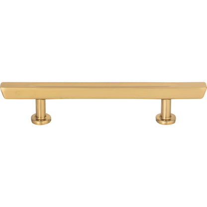 Atlas Tiki Hut Bar Pull - 3 3/4" CTC - Brushed Nickel