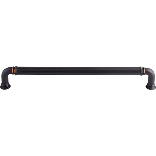 Top Knobs Reeded 12" Center to Center Appliance Pull - Umbrio