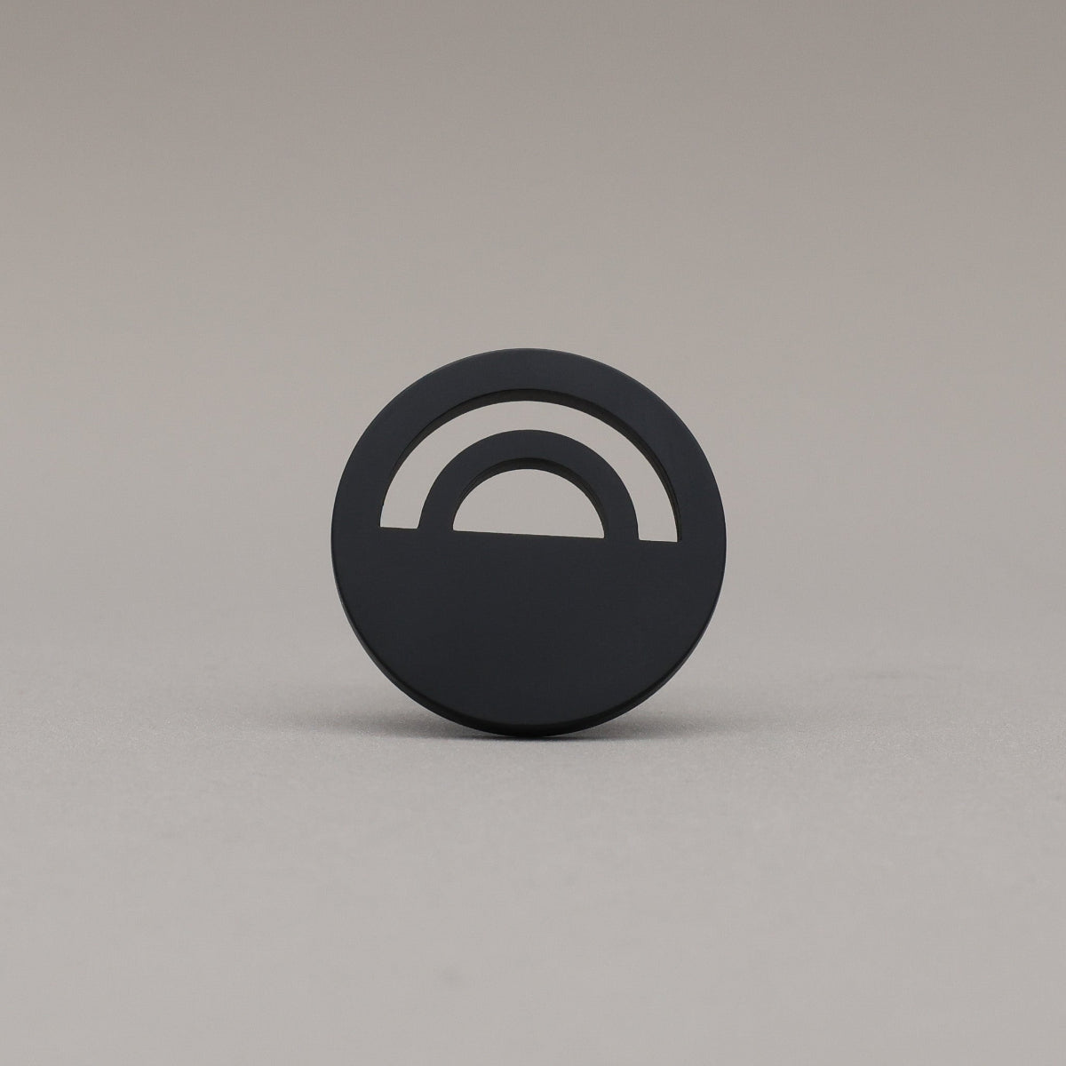 Hapny Horizon Cabinet Knob - Matte Black