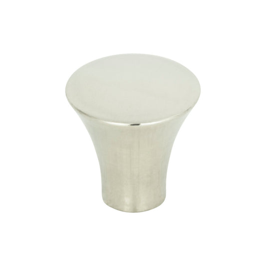 Atlas Fluted 7/8" Diameter Round Knob (A855) - Polished Stainless Steel