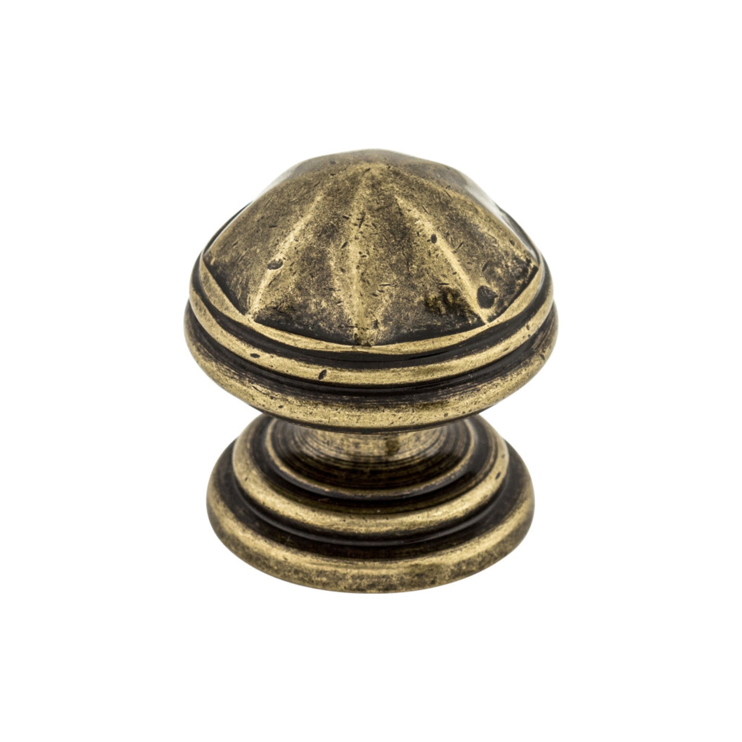 Top Knobs London Round Knob - German Bronze
