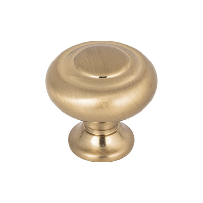 Top Knobs Kent -Mushroom Knob - Ash Gray