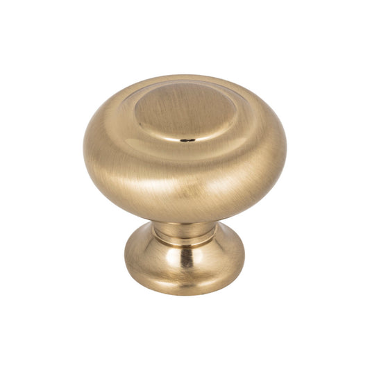 Top Knobs Kent -Mushroom Knob - Ash Gray