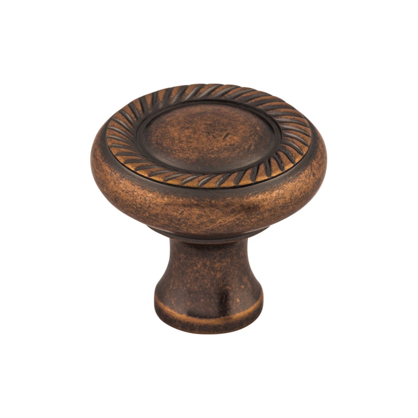 Top Knobs Swirl Cut Diameter Round Knob